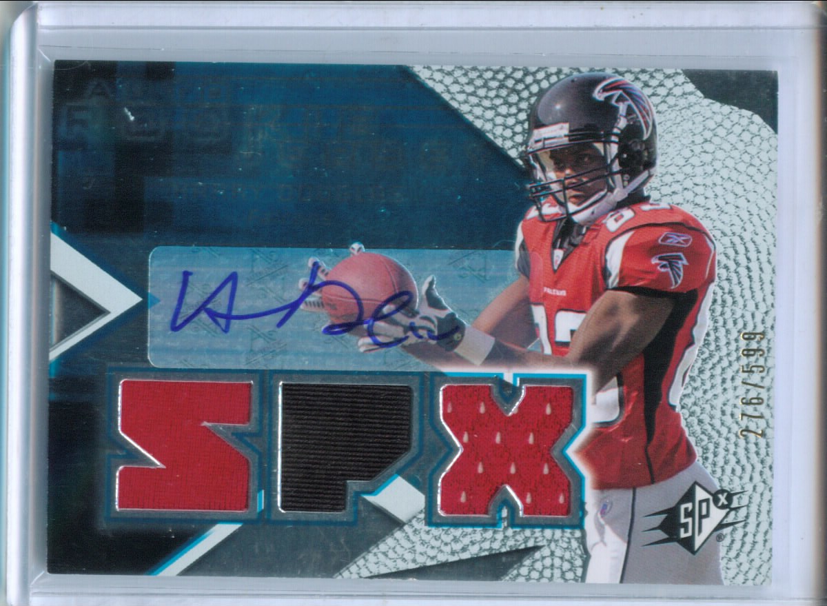 2008 SPx #156 Harry Douglas JSY AU RC