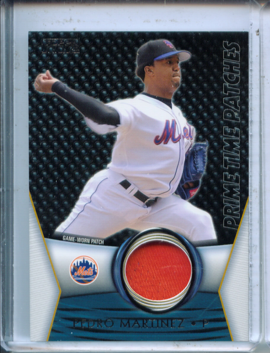 2009 Topps Unique Primetime Patches #PTP100 Pedro Martinez/99