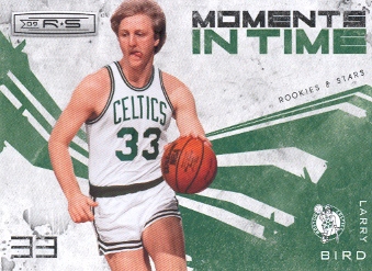2009-10 Rookies and Stars Moments in Time #11 Larry Bird