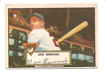 1952 Topps #16 Gene Hermanski