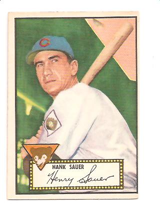 1952 Topps #35 Hank Sauer