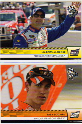 2009 Press Pass Series 2 Nascar Hobby Racing Set of 100 Cards - Marco Ambrose RC