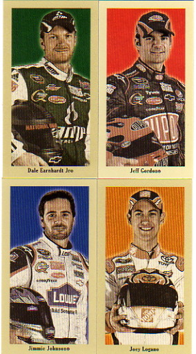 2009 Press Pass Pocket Portraits Nascar Hobby Racing Set of 30 Mini Cards