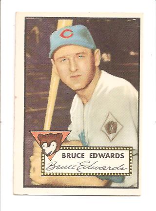 1952 Topps #224 Bruce Edwards
