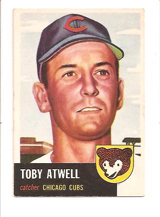 1953 Topps #23 Toby Atwell DP
