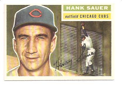 1956 Topps #41 Hank Sauer