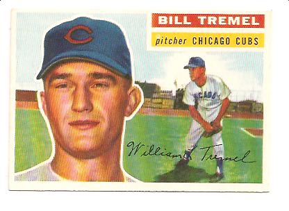 1956 Topps #96 Bill Tremel