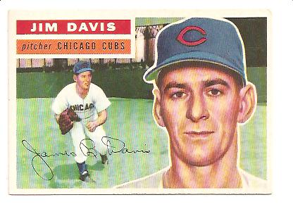 1956 Topps #102 Jim Davis