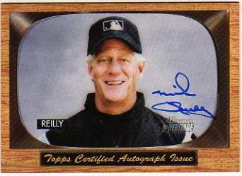 2004 Bowman Heritage Signs of Authority #MR Mike Reilly