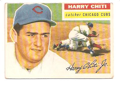 1956 Topps #179 Harry Chiti