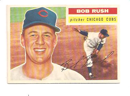 1956 Topps #214 Bob Rush