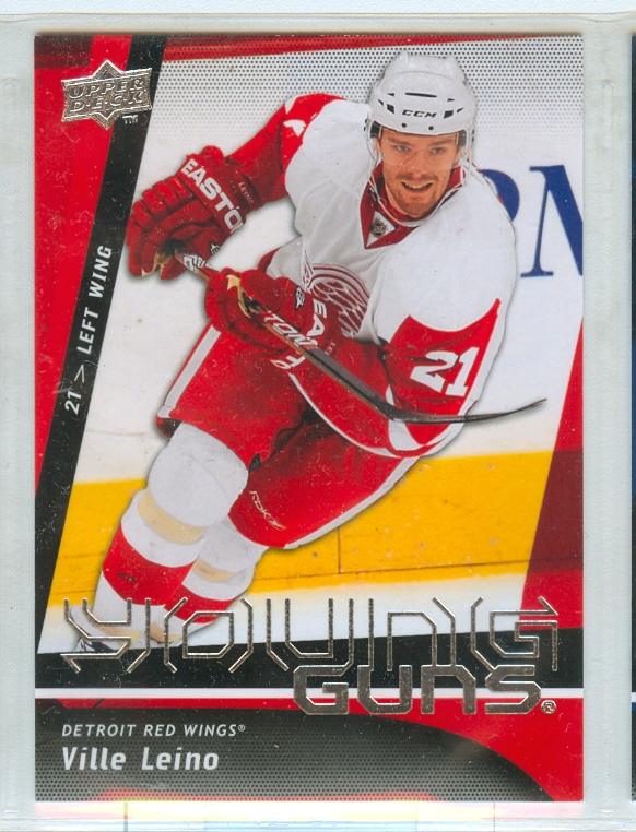 2009-10 Upper Deck #204 Ville Leino YG RC