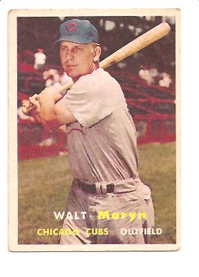 1957 Topps #16 Walt Moryn
