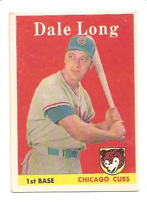 1958 Topps #7 Dale Long