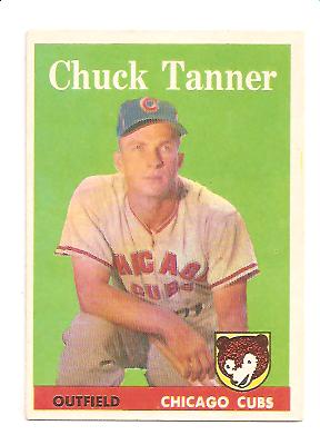 1958 Topps #91 Chuck Tanner