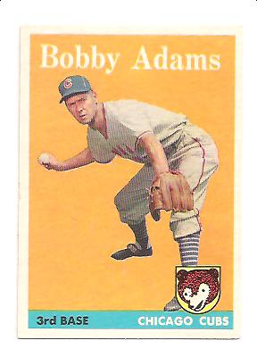 1958 Topps #99 Bobby Adams
