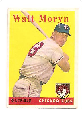 1958 Topps #122 Walt Moryn