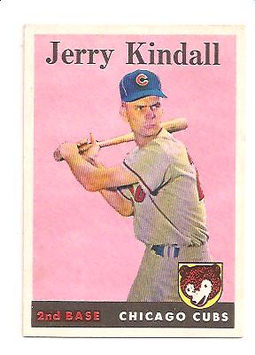 1958 Topps #221 Jerry Kindall RC
