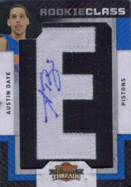 2009-10 Panini Threads #115 Austin Daye/700 AU RC