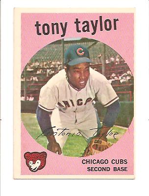 1959 Topps #62 Tony Taylor