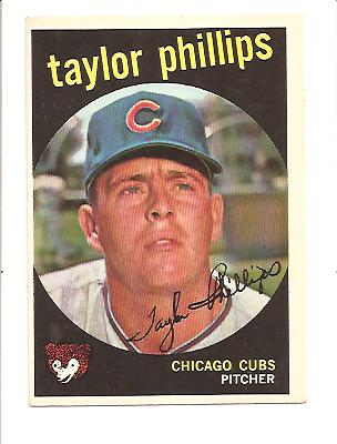 1959 Topps #113 Taylor Phillips
