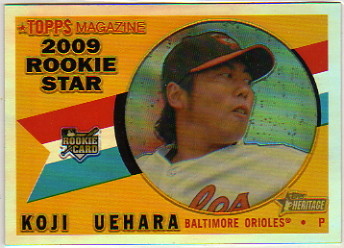 2009 Topps Heritage Chrome Refractors #CHR107 Koji Uehara