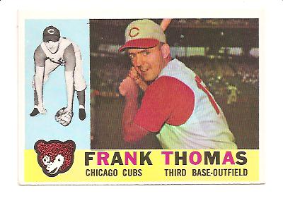 1960 Topps #95 Frank Thomas