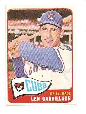 1965 Topps #14 Len Gabrielson