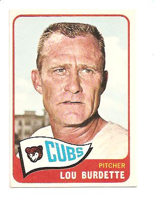1965 Topps #64 Lou Burdette