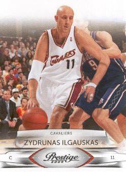2009-10 Prestige #18 Zydrunas Ilgauskas