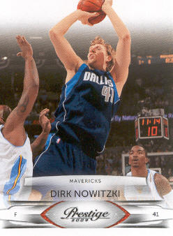 2009-10 Prestige #21 Dirk Nowitzki