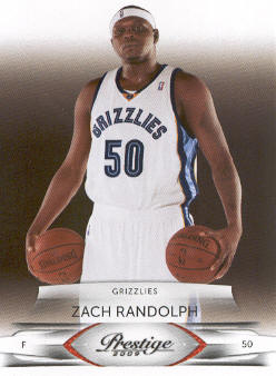 2009-10 Prestige #42 Zach Randolph