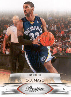2009-10 Prestige #50 O.J. Mayo