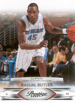 2009-10 Prestige #68 Rasual Butler