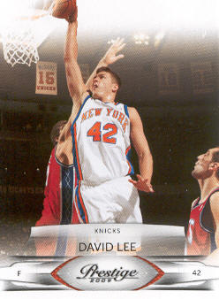 2009-10 Prestige #71 David Lee