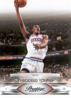 2009-10 Prestige #83 Thaddeus Young