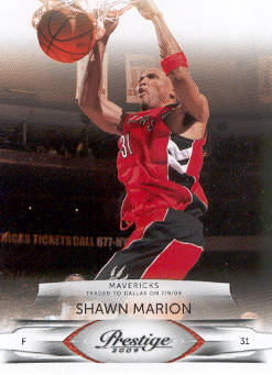 2009-10 Prestige #101 Shawn Marion