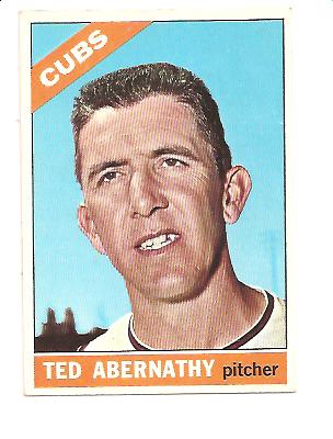 1966 Topps #2 Ted Abernathy