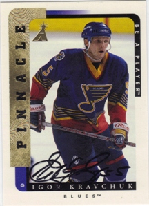 1996-97 Be A Player Autographs #3 Igor Kravchuk