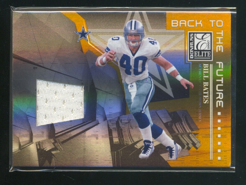 2007 Donruss Elite Back to the Future Jerseys #24 Bill Bates/Roy Williams S