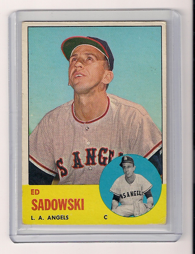 1963 Topps #527 Ed Sadowski