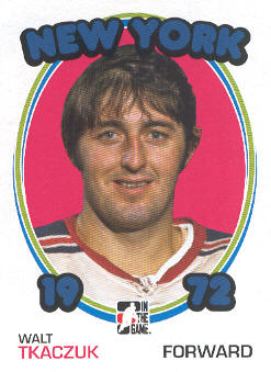 2009-10 ITG 1972 The Year In Hockey #33 Walt Tkaczuk