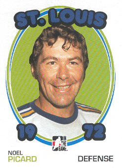 2009-10 ITG 1972 The Year In Hockey #64 Noel Picard