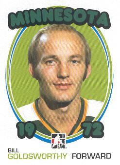 2009-10 ITG 1972 The Year In Hockey #84 Bill Goldsworthy