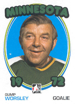 2009-10 ITG 1972 The Year In Hockey #87 Gump Worsley