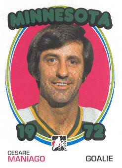 2009-10 ITG 1972 The Year In Hockey #89 Cesare Maniago