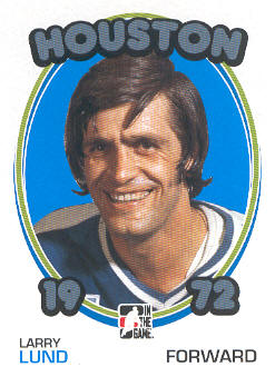 2009-10 ITG 1972 The Year In Hockey #104 Larry Lund