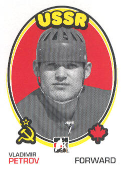 2009-10 ITG 1972 The Year In Hockey #176 Vladimir Petrov