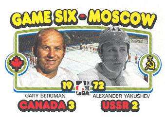2009-10 ITG 1972 The Year In Hockey #195 Gary Bergman/Alexander Yakushev