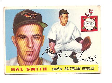 1955 Topps #8 Harold Smith RC